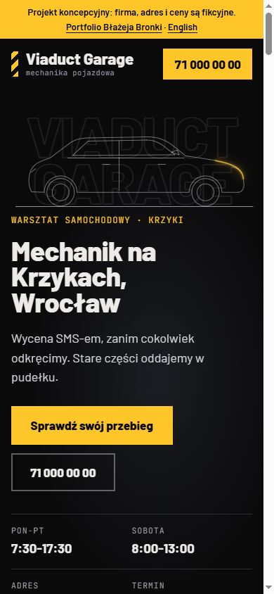 Pod Wiaduktem na telefonie